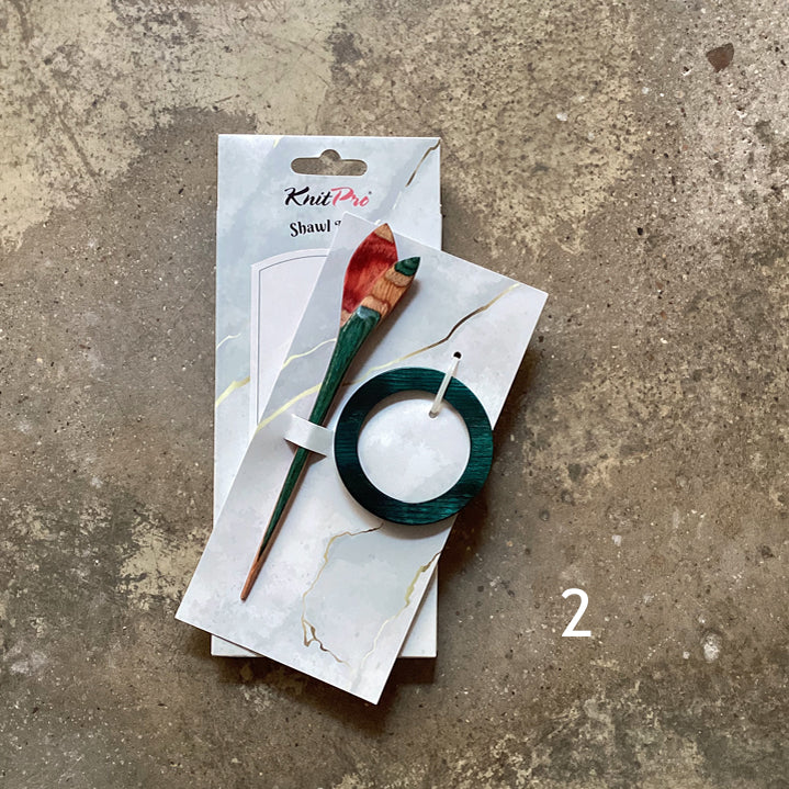 Alfinete para xaile Knitpro Flora Shawl Pins - Image 6