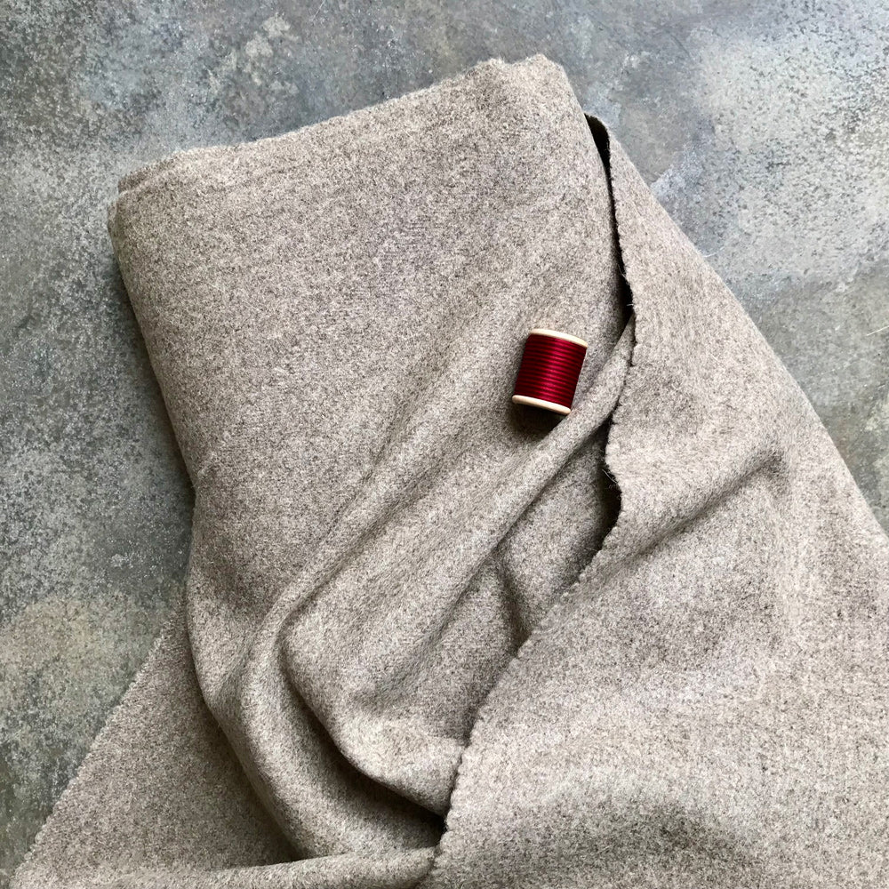Burel thick fulled wool fabric - Image 3