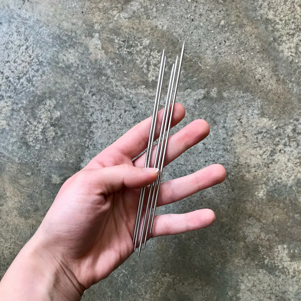 ChiaoGoo Stainless Steel double pointed needles (DPN) - Image 2