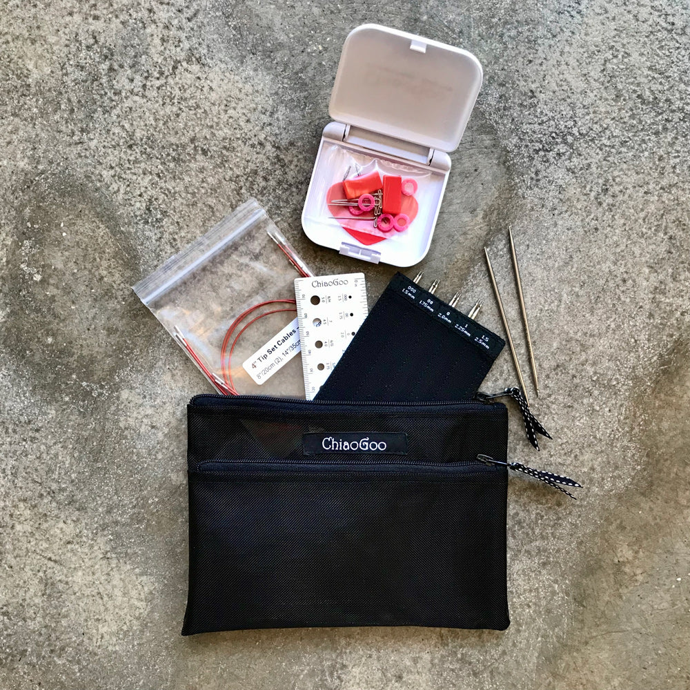 ChiaoGoo TWIST MINIS Red Lace Interchangeable Knitting Set - Image 2