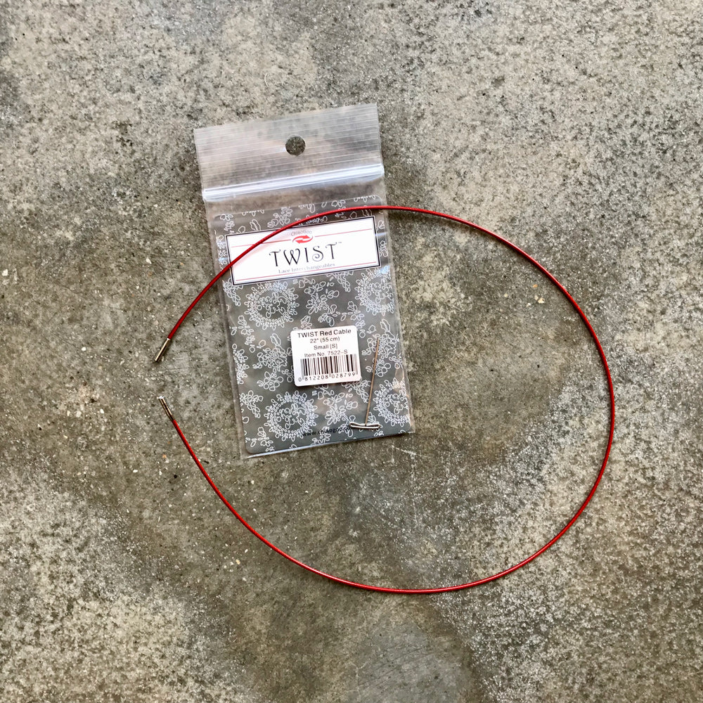 ChiaoGoo TWIST red cables for interchangeable needles - Image 2