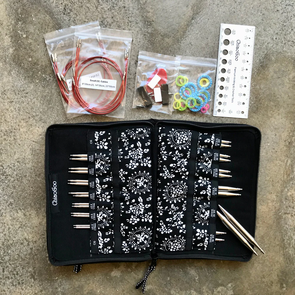 ChiaoGoo TWIST Red Lace interchangeable circular needles set - Image 3