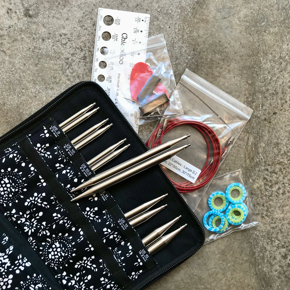 ChiaoGoo TWIST Red Lace interchangeable circular needles set - Image 5