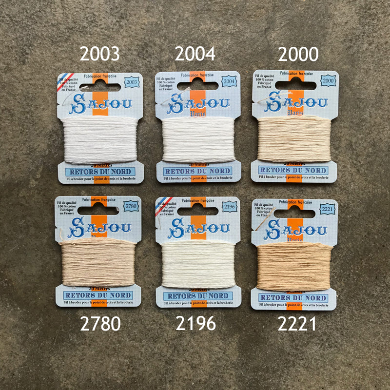 SAJOU Retors du Nord embroidery floss - Image 2