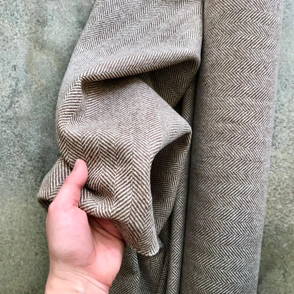 Herringbone Fine Wool 3303 - Image 2