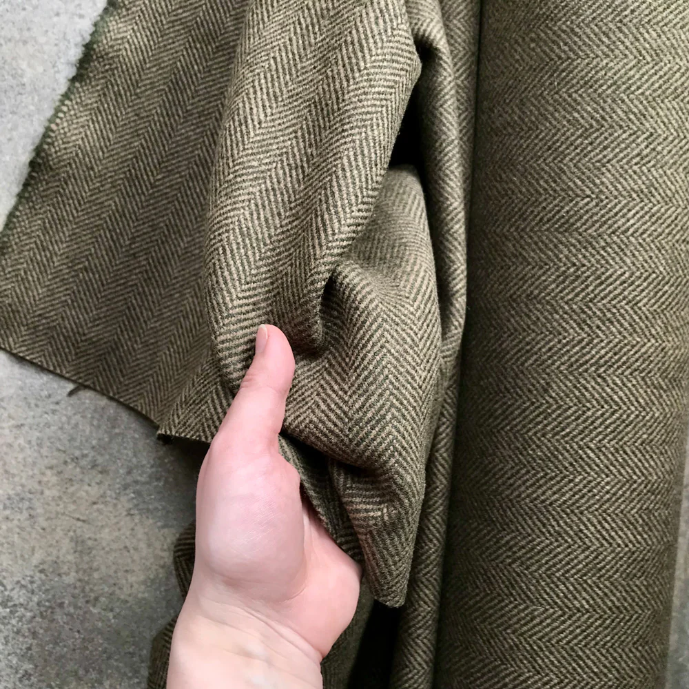 Herringbone Fine Wool 3315 - Image 2