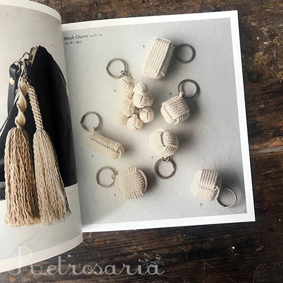 Macrame Accessories and Bags マクラメレース 結びのデザイン - Image 3