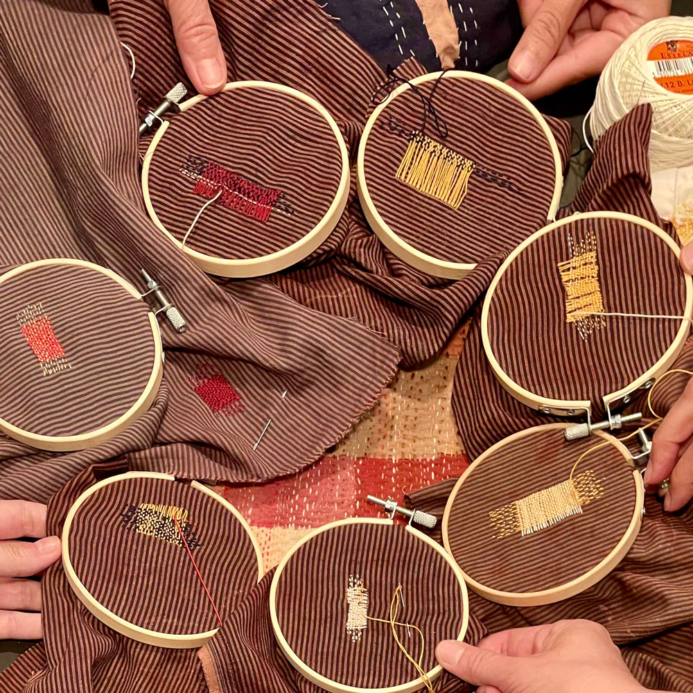 Mending with Kantha Embroidery with Wenlin Studio - 14 FEB