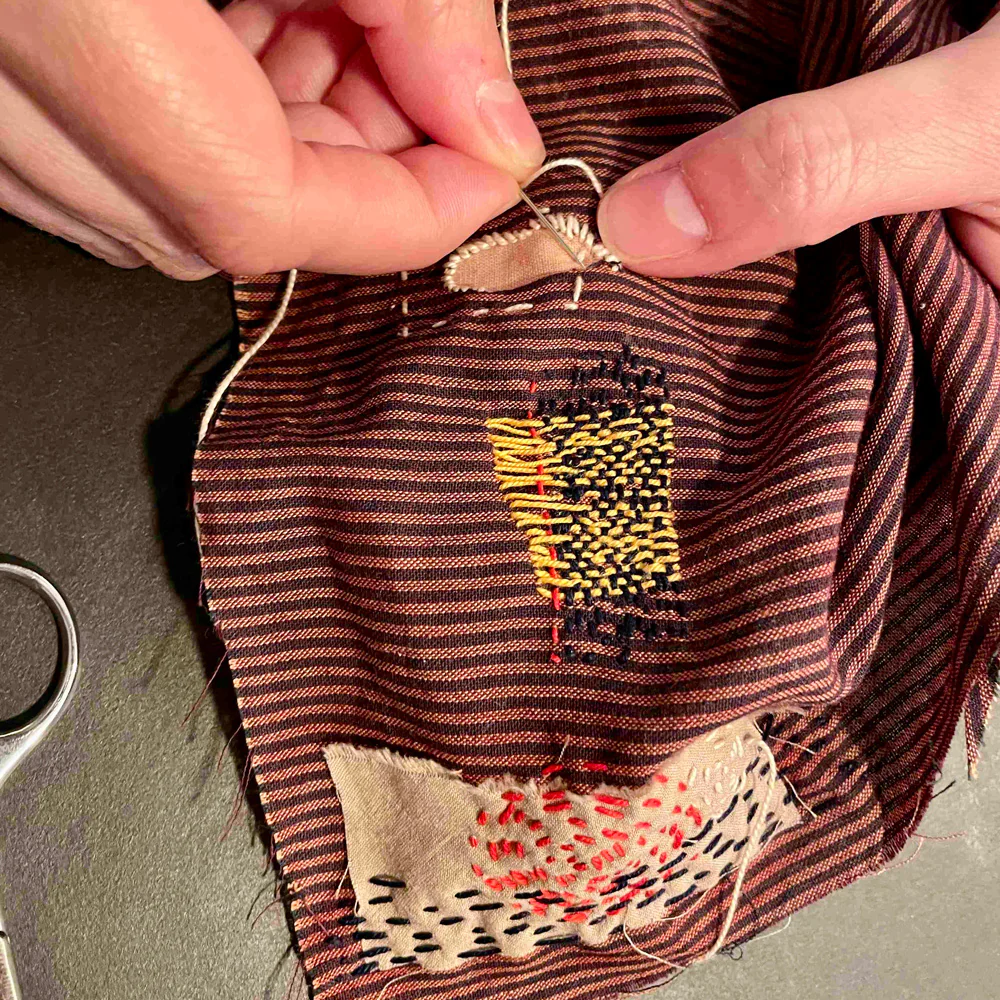Mending with Kantha Embroidery with Wenlin Studio - 14 FEB - Image 2