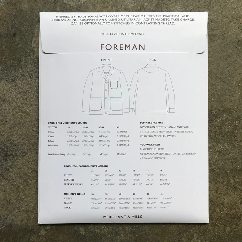Merchant & Mills The Foreman - Image 2