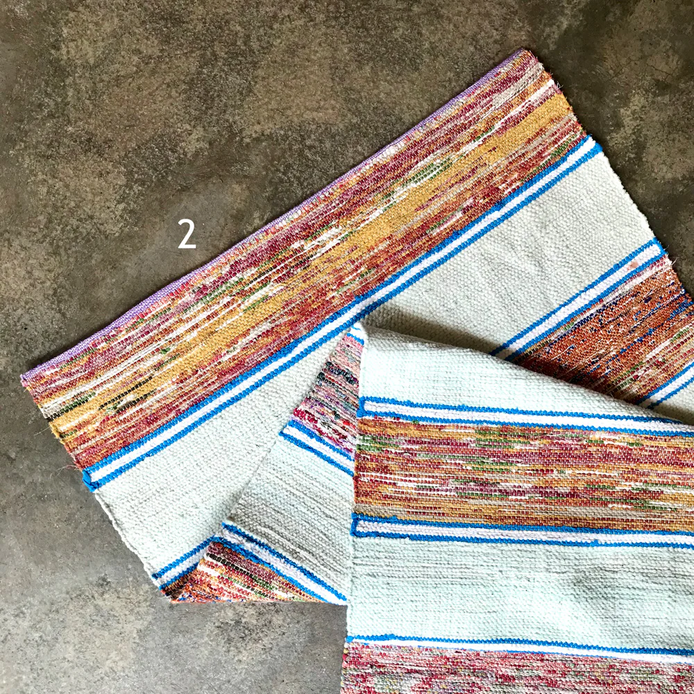 Handwoven rag rug - Image 3