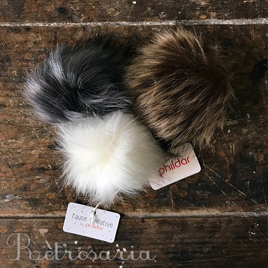 Pompom de pêlo Phildar Fur pom pom - Image 2
