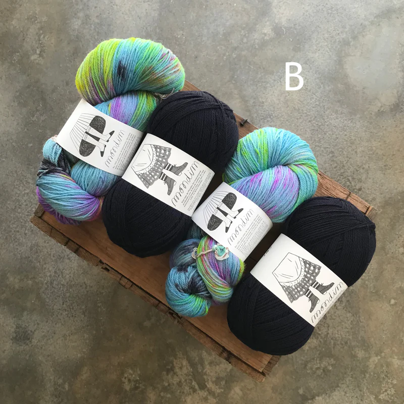 Stephen West MKAL 2024 Go Go Dynamo shawl kit - Image 2