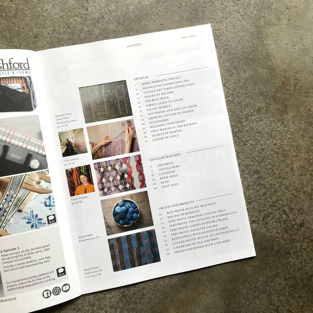 VÄV : Scandinavian Weaving Magazine issue 3 | 2025 - Image 2