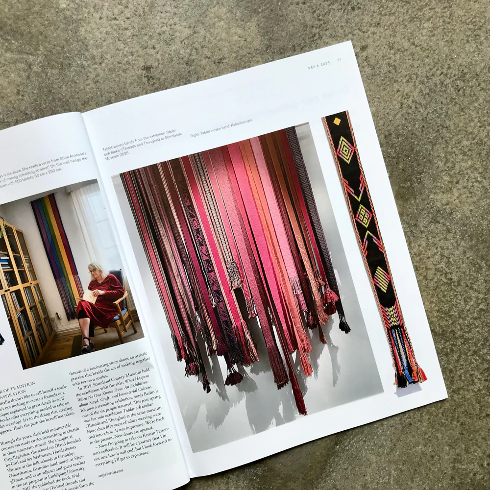 VÄV : Scandinavian Weaving Magazine issue 4 | 2025 - Image 4