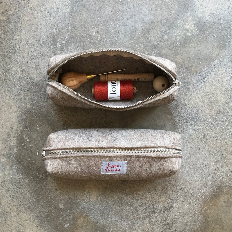 Wool felt pencil case Wholesale - Image 6